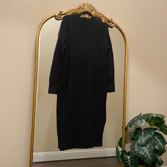 Nordstrom Wool Blend Sweater Dress Size M - Picture 3 of 6